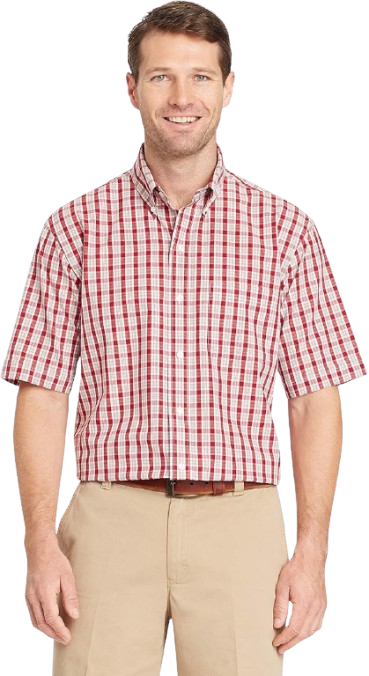 Boys' Long Sleeve Stretch Button Down with Tie Set